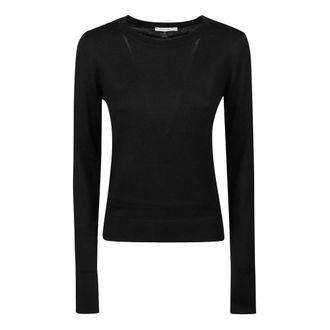 Patrizia Pepe Felpa manica lunga - - Knitwear - Donna - Nero - XS