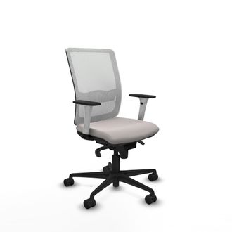 Piqueras y Crespo Silla De Oficina Piqueras Y Crespo Haches Blanco C&oacute;moda Ergon&oacute;mica