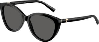 Tiffany & Co. Cat Eye Zonnebril - Dames - Zonnebrillen - Zwart - 56 MM - Accessoires