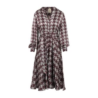 L'autre Chose Stijlvolle Jurken voor Dames - Dames - Casual kleedjes - Rood - XS - Kleedjes