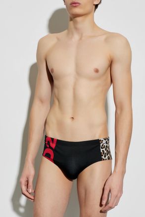 Dsquared2 Swim Briefs, Mens, Black