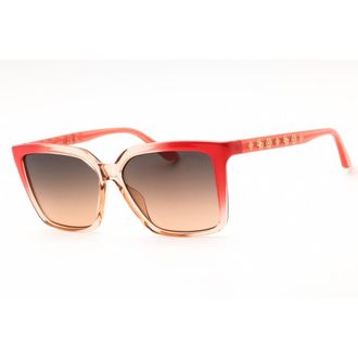 Guess Gradient Smoke Square Ladies Sunglasses GU00099 74B 55