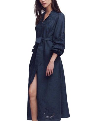 Boden Mae Linen-Blend Shirt Dress