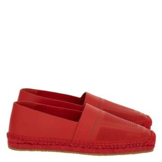 Ferragamo Seda Leather Espadrilles, Size 7 C