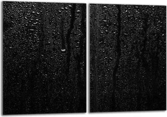 OEM Placa Protectora De Vidrio Para Estufa 2x40x52 Negra