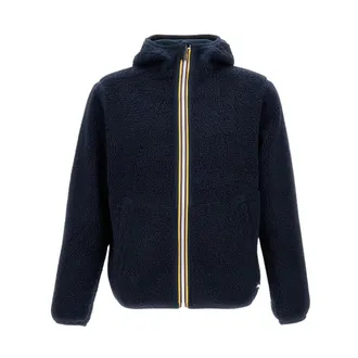 K-Way Heren, Jassen, Blauw, Maat: XL Fleece