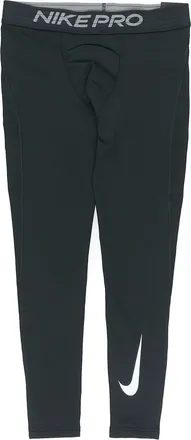 Nike Mens Nike Pro Dri-FIT Sports Training Ribbed Leggings Black CU4962-010