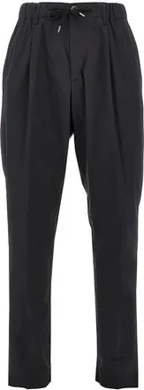 Herno Technical poplin pants with drawstring Man XL