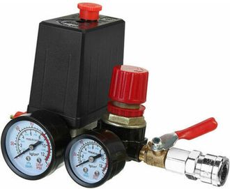 OEM Pressostat Compresor Aire - 90 A 120 Psi - Regulacion Automatica - 240 V 20 A - Rosca 1/2 Npt Y 1/4 Npt - 1 Unidad