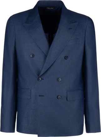 Brian Dales Blazer doppiopetto - - Jackets - Uomo - Blu - M
