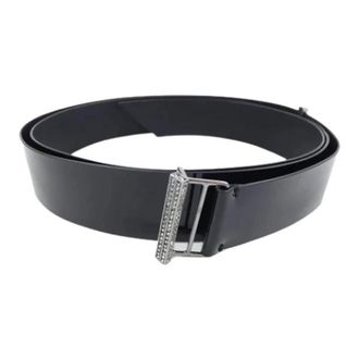 Chanel Pre-owned Belts, female, Black, Size: ONE SIZE Pre-owned Standard Belt