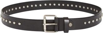 P.A.R.O.S.H. Loubelt Riem - Dames - Riemen - Zwart - S - Leer - Accessoires