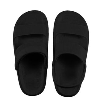 Generic Womens Flip Flops with Strap Back for Men and Women Bathing Shoes Casual Cloud Shoes Flat Super Soft Summer Shoes Wide Feet Bath Mules Beach Shower fo