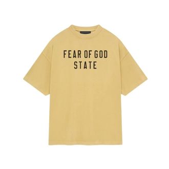 Fear of God Uomo, Top, Giallo, M, new