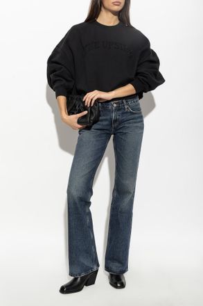 The Upside Paloma Cotton Sweatshirt, Womens, Black