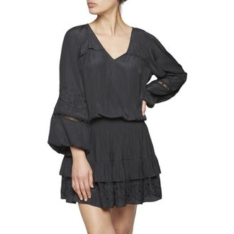 Ramy Brook Sabina Long Sleeve Dress in Black at Nordstrom Rack, Size X-Small