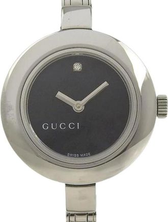 Gucci Pre-owned Vintage Polshorloge - Dames - Vintage Horloges - Zwart - ONE Size - Vintage