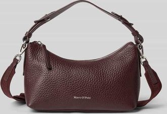 Marc O'Polo Umh&auml;ngetasche aus echtem Rindsleder in Aubergine, Gr&ouml;&szlig;e 1