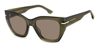 Victoria Beckham VB 7017/S 3Y5/IR Womens Sunglasses Green Size 52