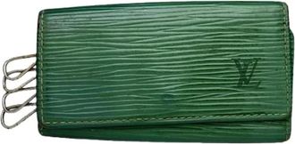 Louis Vuitton Pre-owned Accessories, male, Green, Size: ONE SIZE Pre-owned Lockme Key Holder