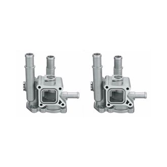 OEM Adecuado Para 2 Cubiertas De Carcasa De Termostato De Aluminio Adecuado Para Cruze Aveo Orlando Adecuado Para Astra Zafira Signum Moka 96984103 968172
