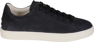 Tod's Cassetta 04L Sneakers - Heren - Sneakers - Blauw - 40 1/2 EU - Leer - Schoenen