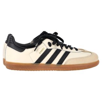 adidas Originals Adidas Samba OG-sneakers van zandstrata-leer