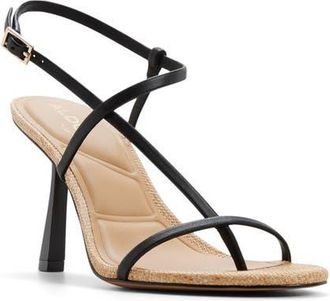 Aldo Nallia Slingback Sandal in Black Combo at Nordstrom, Size 6.5