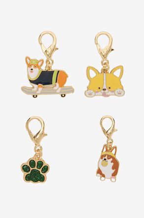 La Coque Fran&ccedil;aise Satz mit vier Charms Hunde