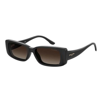 Pierre Cardin Rechthoekige Zonnebril - Dames - Zonnebrillen - Zwart - 53 MM - Accessoires