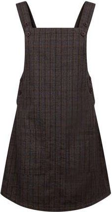 Trespass Twirl Casual Dress in Dark Grey And Check at Nordstrom, Size Xx-Small