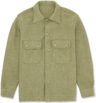 Fortela Wool Overshirt in Beige at Nordstrom, Size X-Large Eu