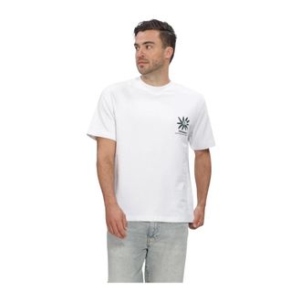 Dstrezzed Dstrezzed, Tops, Heren, Wit, S, Katoen, Ds_Lasse Artwork TEE