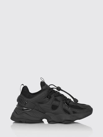 Plein Sport Sneakers Runner Beast X-01 in pelle e mesh con chiusura a coulisse
