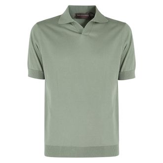 FILIPPO DE LAURENTIIS Polo Shirts, male, Green, Size: 2XL Polo Shirts