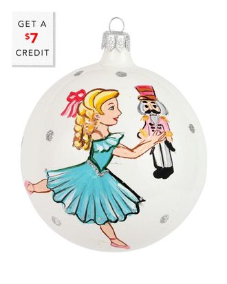 Vietri Vietri Nutcrackers Clara Ornament With $6 Credit