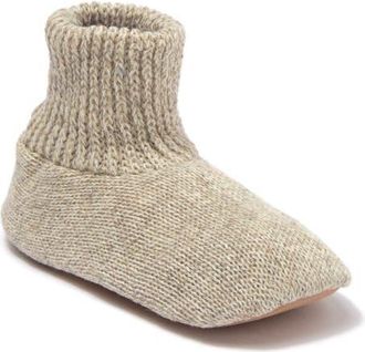 Muk Luks Morty Faux Fur Lined Slipper in Natural at Nordstrom, Size Medium