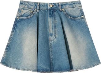 Ganni Gonna denim - Blu