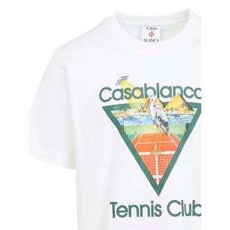 Casablanca Tencl T-Shirt - White