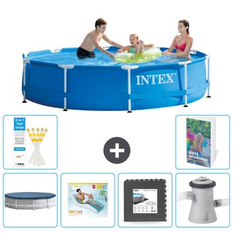 Intex Piscina Con Estructura Redonda - 305x76 Cm - 7-piezas S49