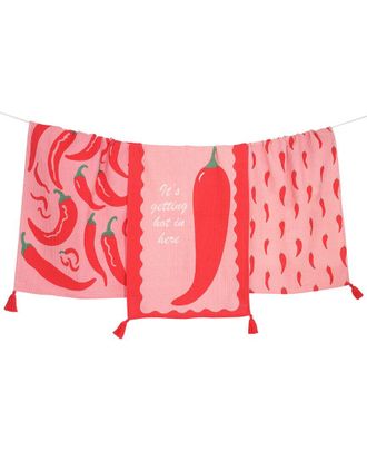 Tiramisu Chili Pepper Kitchen Towel Set