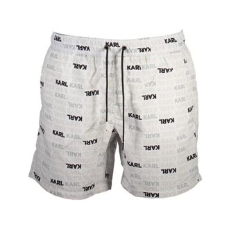 Karl Lagerfeld Uomo, Costumi da bagno, Bianco, S, new