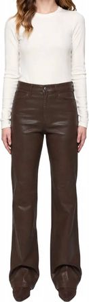 Pistola Denim Evie Boot Cut Jeans In Coated Mocha