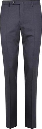 Incotex Tailored Broeken - Heren - Nette broeken - Grijs - L - Wol - Broeken