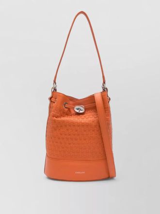 Zanellato monda musiva small leather bucket bag