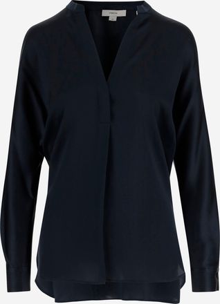 Vince Silk Satin Blouse