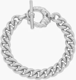 Yoj Iyun Skini Bracelet In Silver at Nordstrom, Size Large
