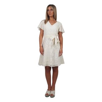 Ralph Lauren Mujer, Vestidos, Blanco, Talla: L