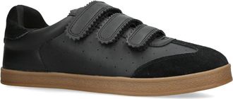 Steve Madden Womens Leather Daybreak 05 O Sneakers - Black - Size UK 4