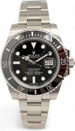 Rolex Pre-owned Rolex Rolex Submariner Automatic Chronometer Black Dial Mens Watch 16610LN